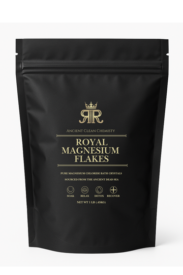 Royal Magnesium Flakes- Ancient Dead Sea Magnesium Bath & Foot Soaking Flakes